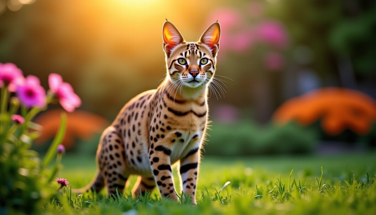 Chat Savannah : découvrez le prix et tout ce qu’il faut savoir sur ce félin hybride fascinant