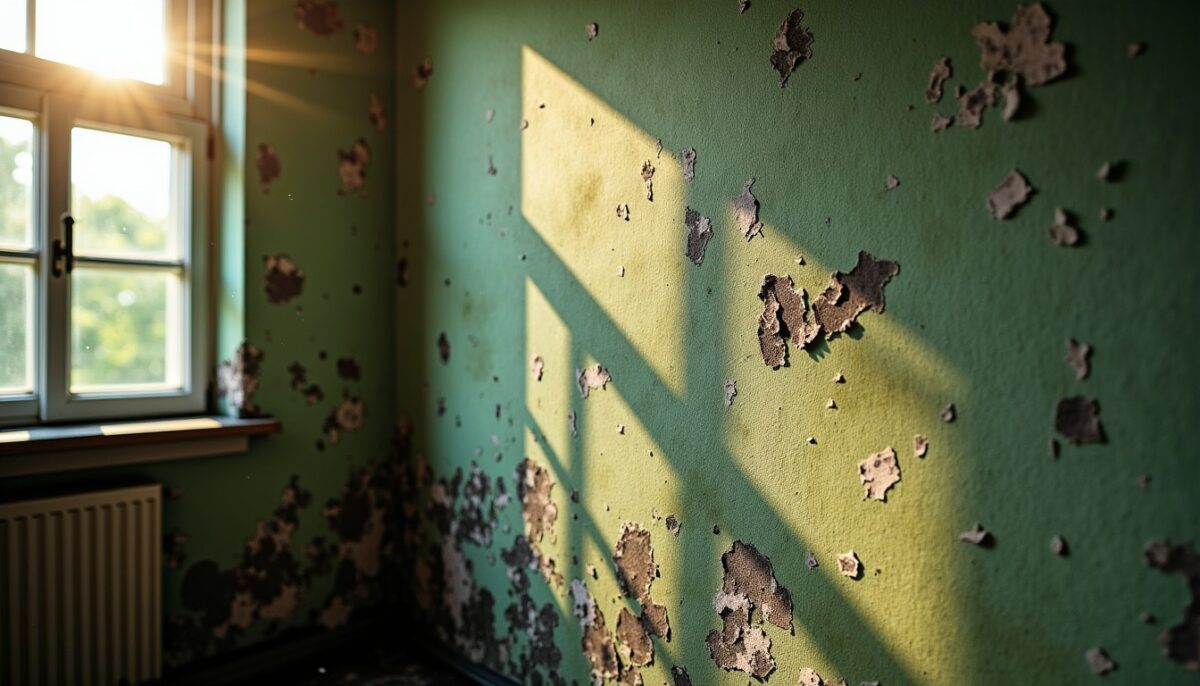Mur moisi : identifier l'origine et intervenir sans tarder
