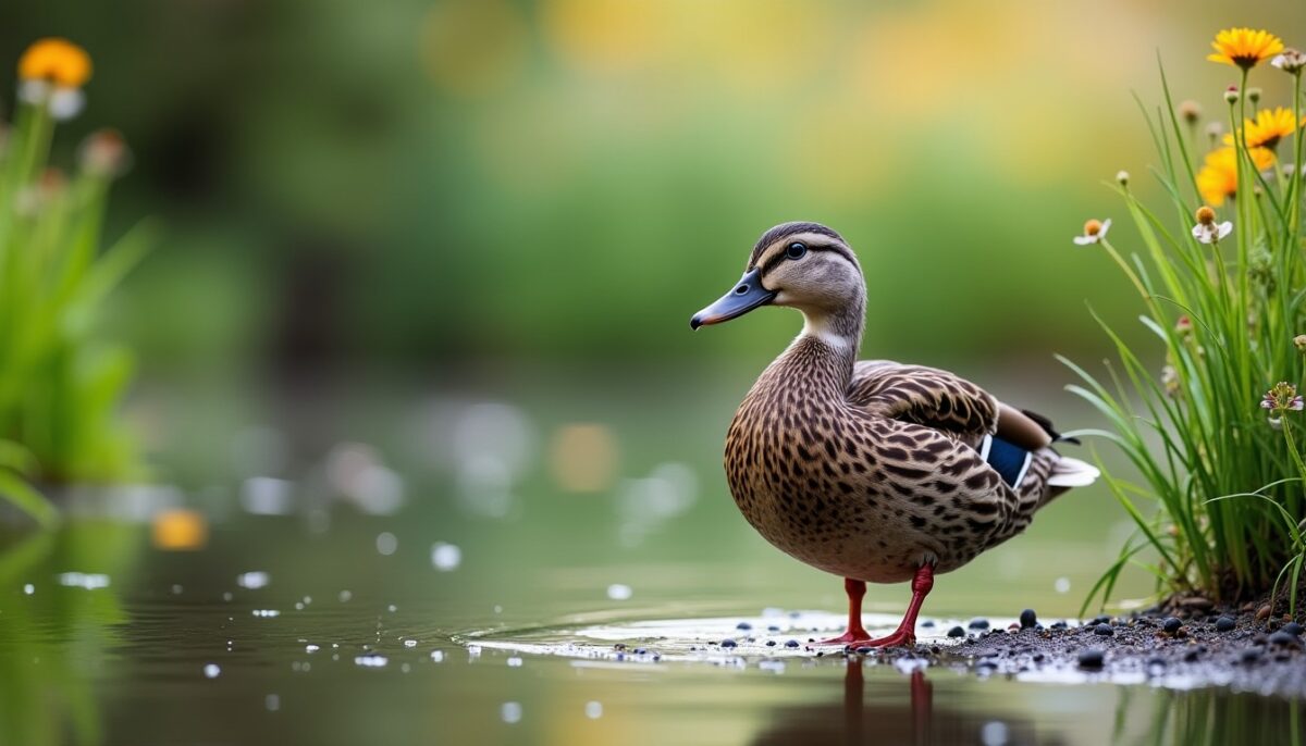 Canard femelle : Guide pour l'identifier et la différencier du mâle