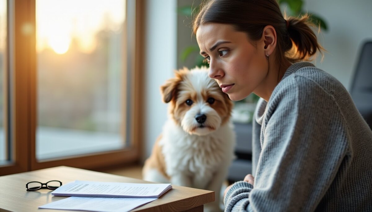 Sang dans les selles de votre chien : comprendre les causes, quand s'alerter et comment agir