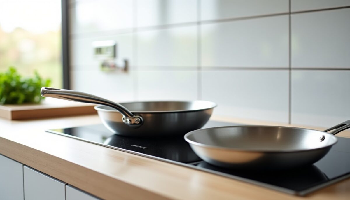 Poêles en inox pour induction : tout savoir sur la compatibilité, le choix et l'utilisation optimale Poêles en inox pour induction : tout savoir sur la compatibilité, le choix et l'utilisation optimale